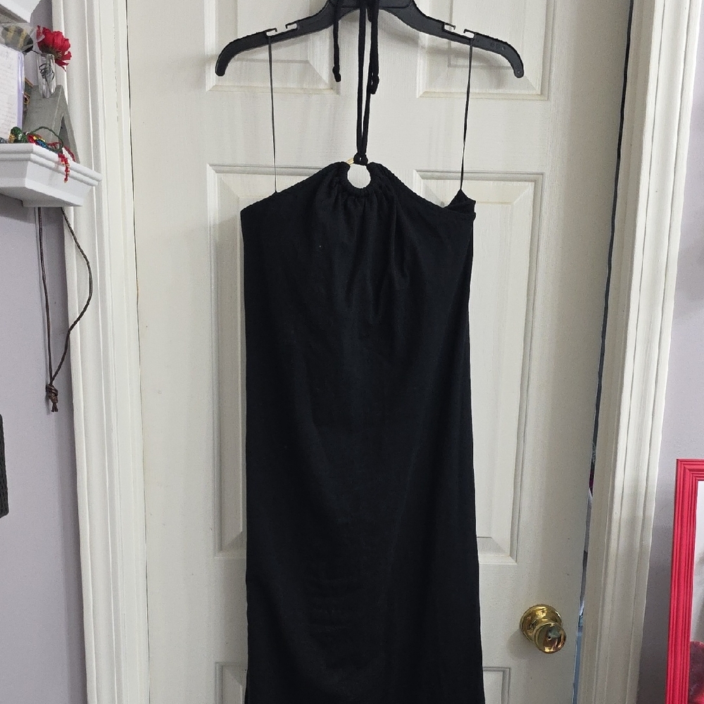 Old Navy Elegant Black Strapless Dress
